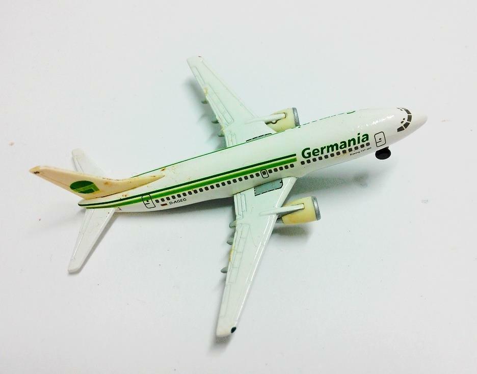 Germania Airplane Herpa Wings w/Box Boeing 737-300 500425 SCALE 1:500 (A605)