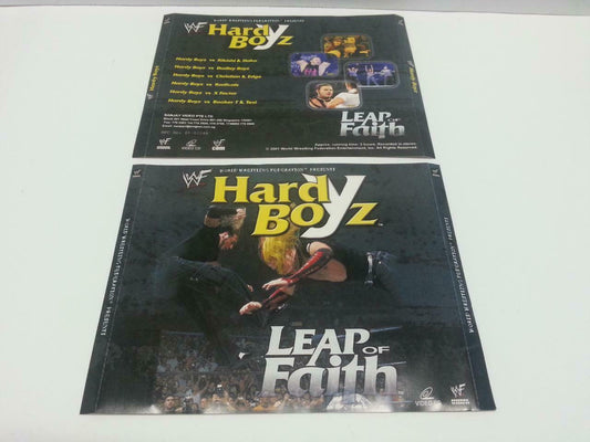 WWE WWF Wrestling Leap Of Faith 2001 Singapore Only 3x VCD Video CD OOP (A830)