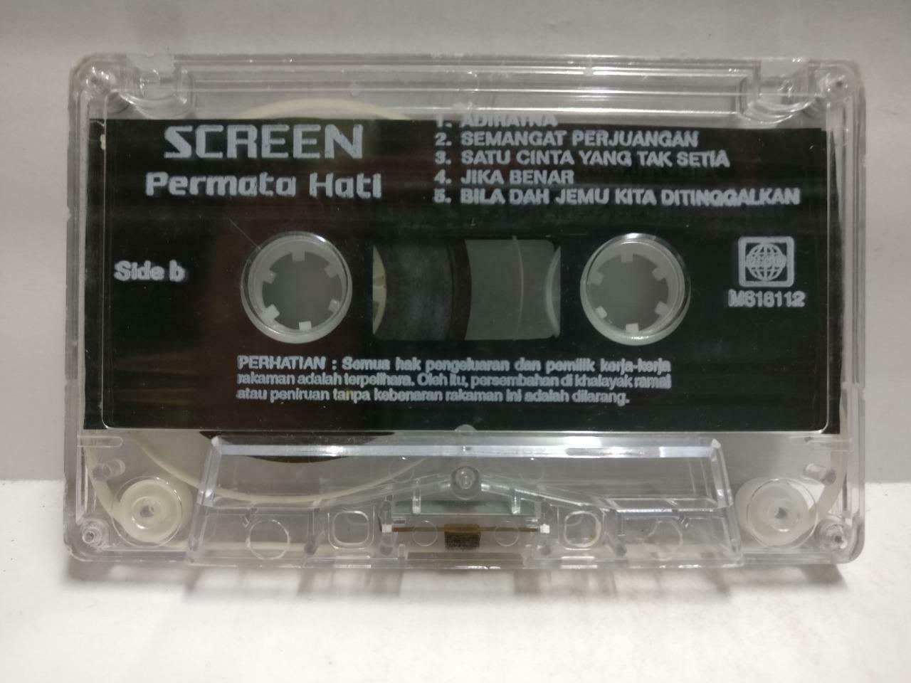 Malay Rock Band Screen Permata Hati 2000 Rare Malaysia Promo Melayu Cassette CT742