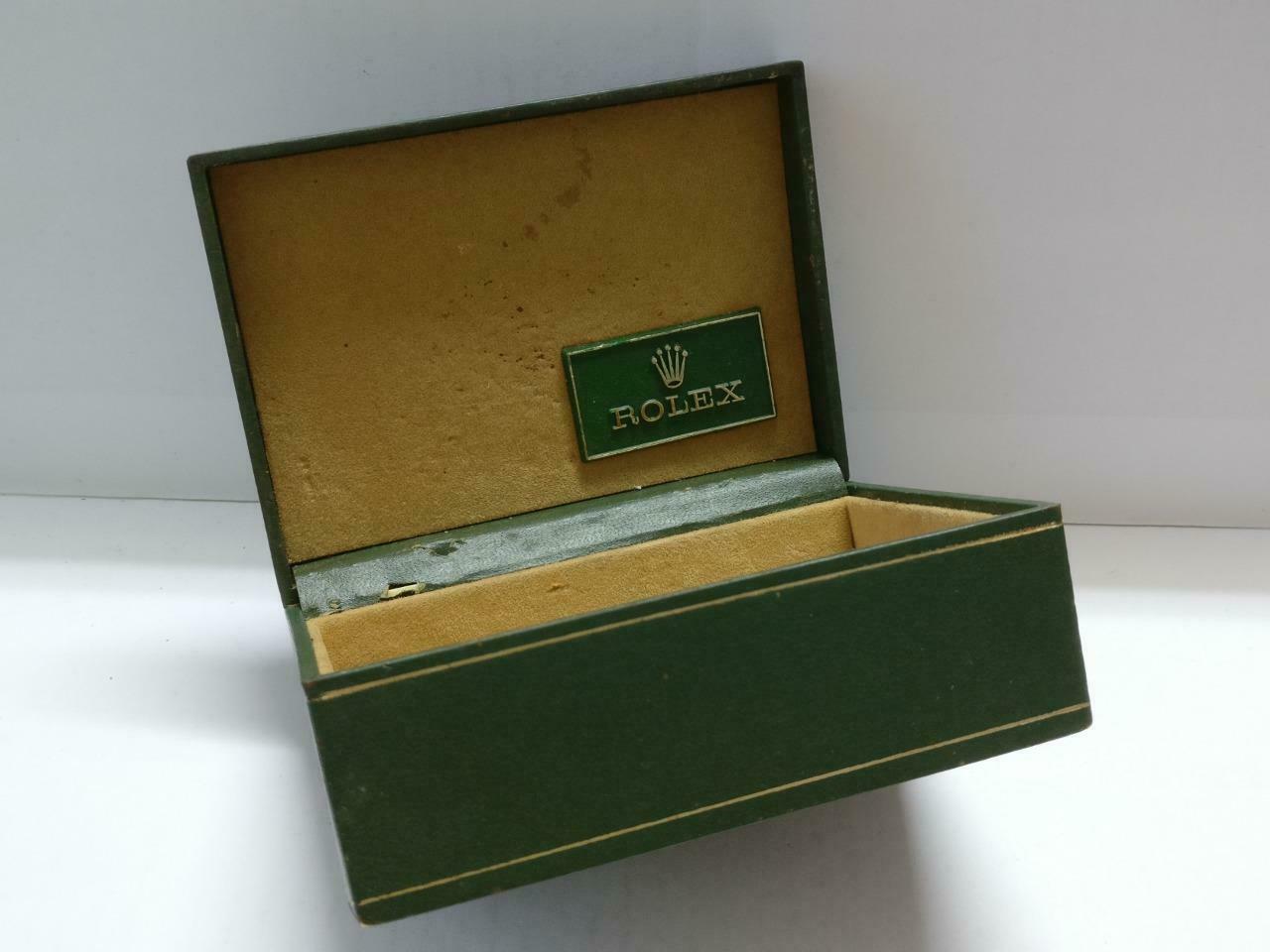 Vintage Rolex Watch Green Empty Box 06.00.06 Switzerland (BX016)
