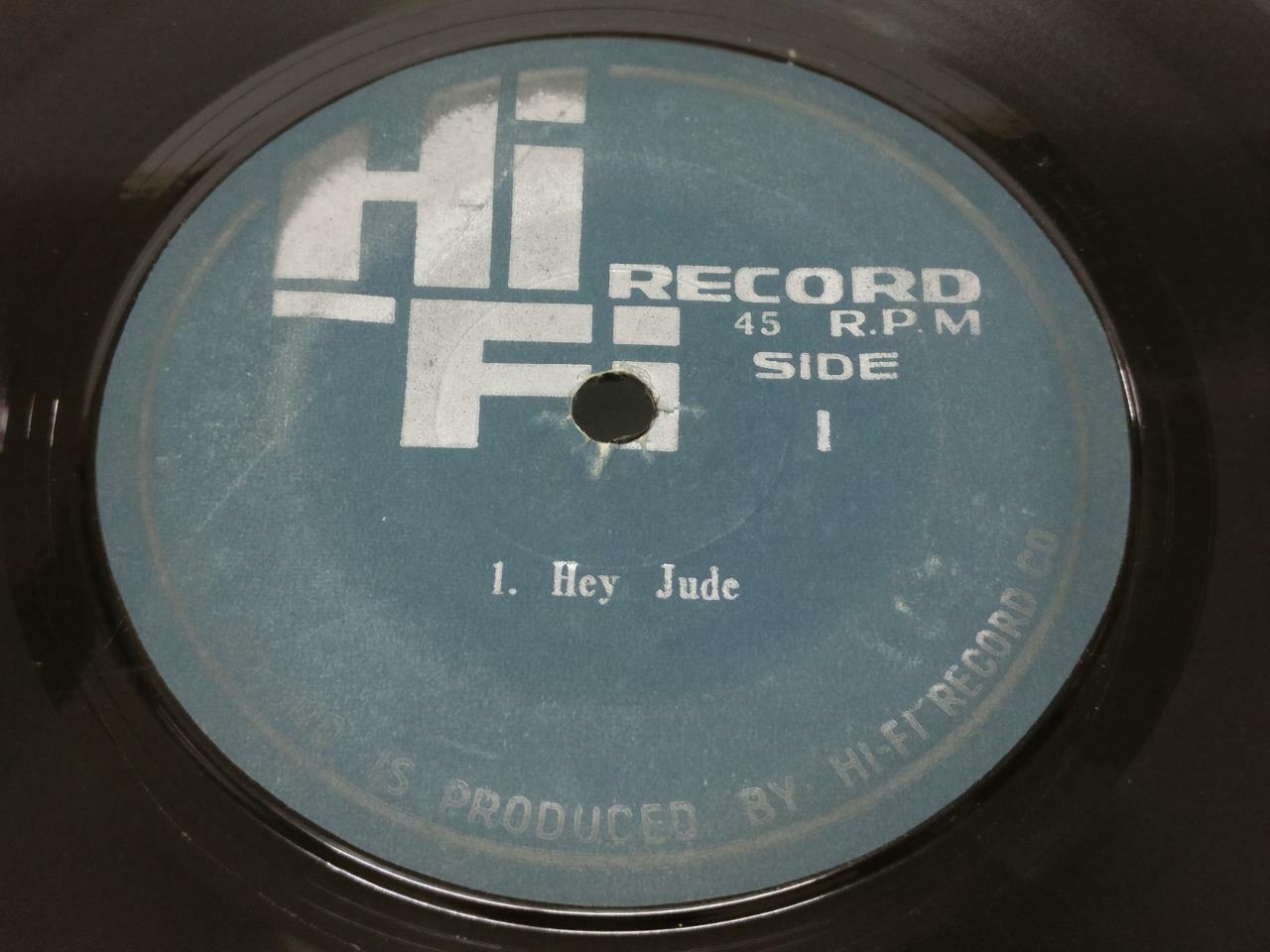 Beatles Hey Jude Cliff Richard Unique Cover Rare Singapore 7" EP  (EP017)