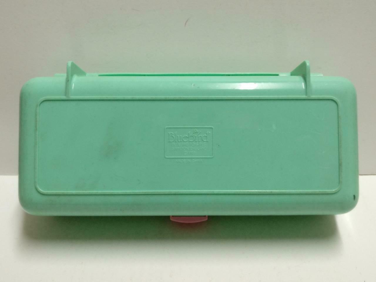 Vintage Polly Pocket 1989 Bluebird Rectangle Money Box Compact Only (FTY075)