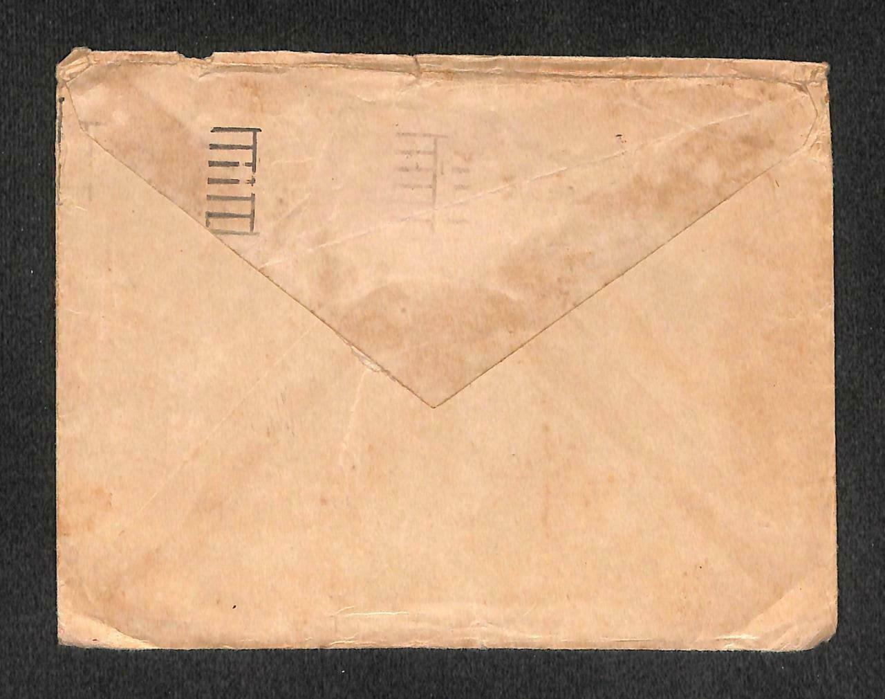1951 USA To Singapore 3 Cents Handicapped Stamp Chop Airmail Cover (C1391)