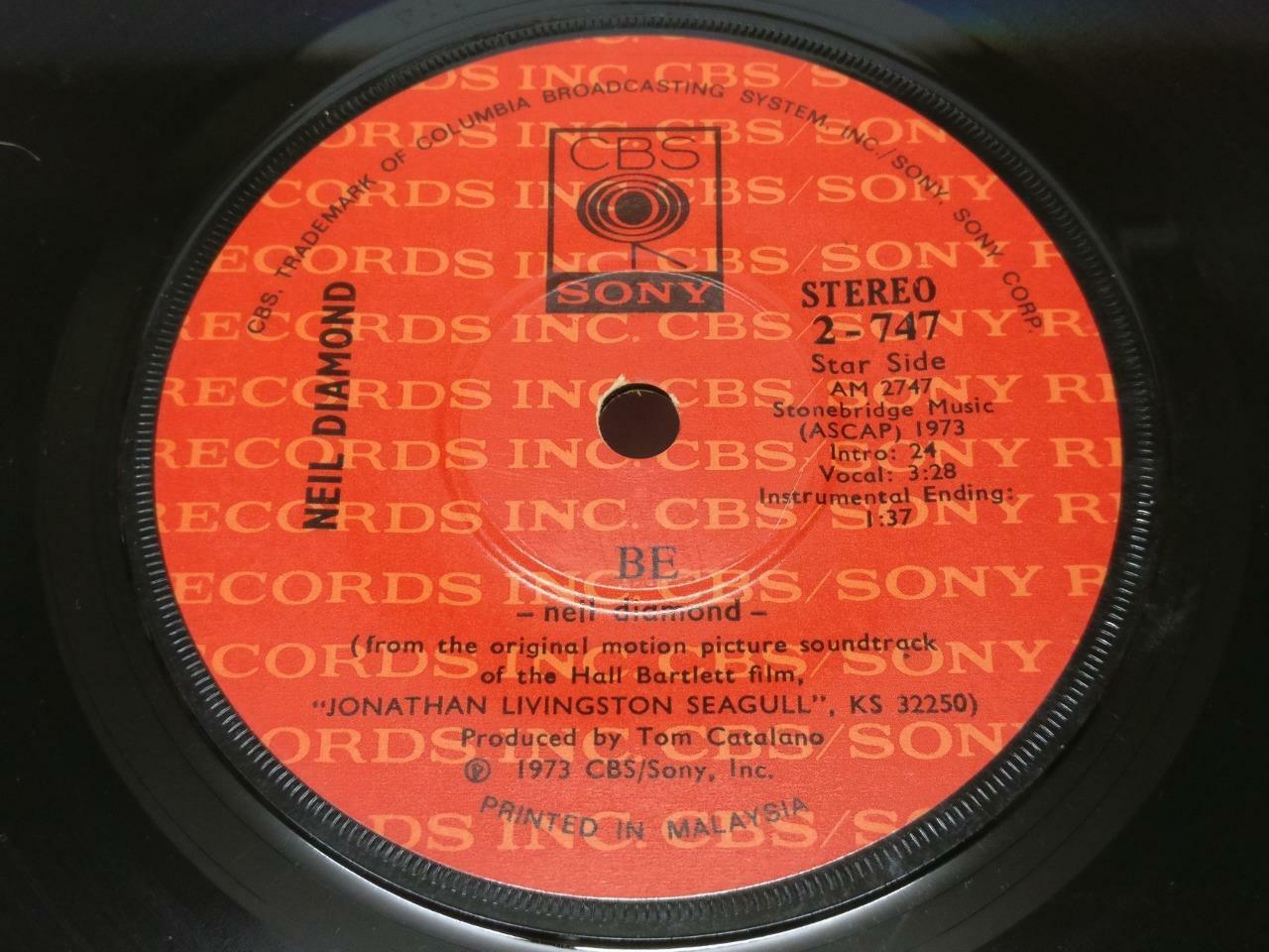 Neil Diamond BE Rare Malaysia 1973 CBS Sony 7" English EP (EP070)