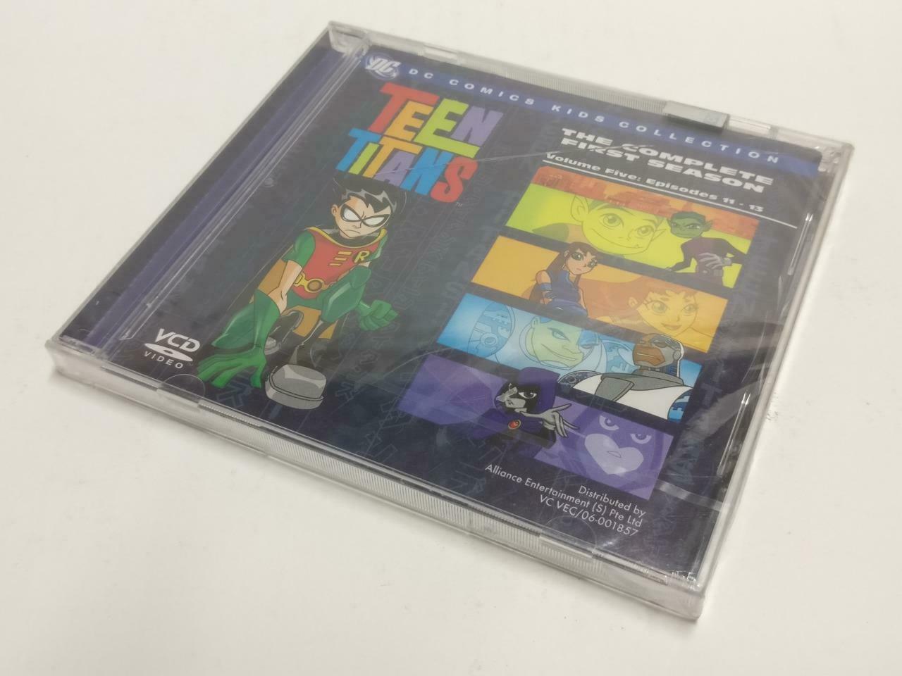 Sealed Cartoon DC Comics Teen Titans Singapore English Video CD VCD CD1089