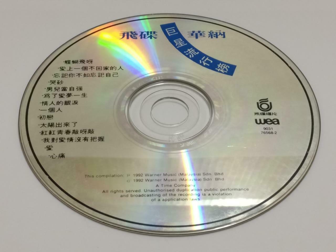 Various Artists Dave Wang 王傑 王杰  小虎队 红孩儿 林子祥 1992 Malaysia Chinese CD CDS446
