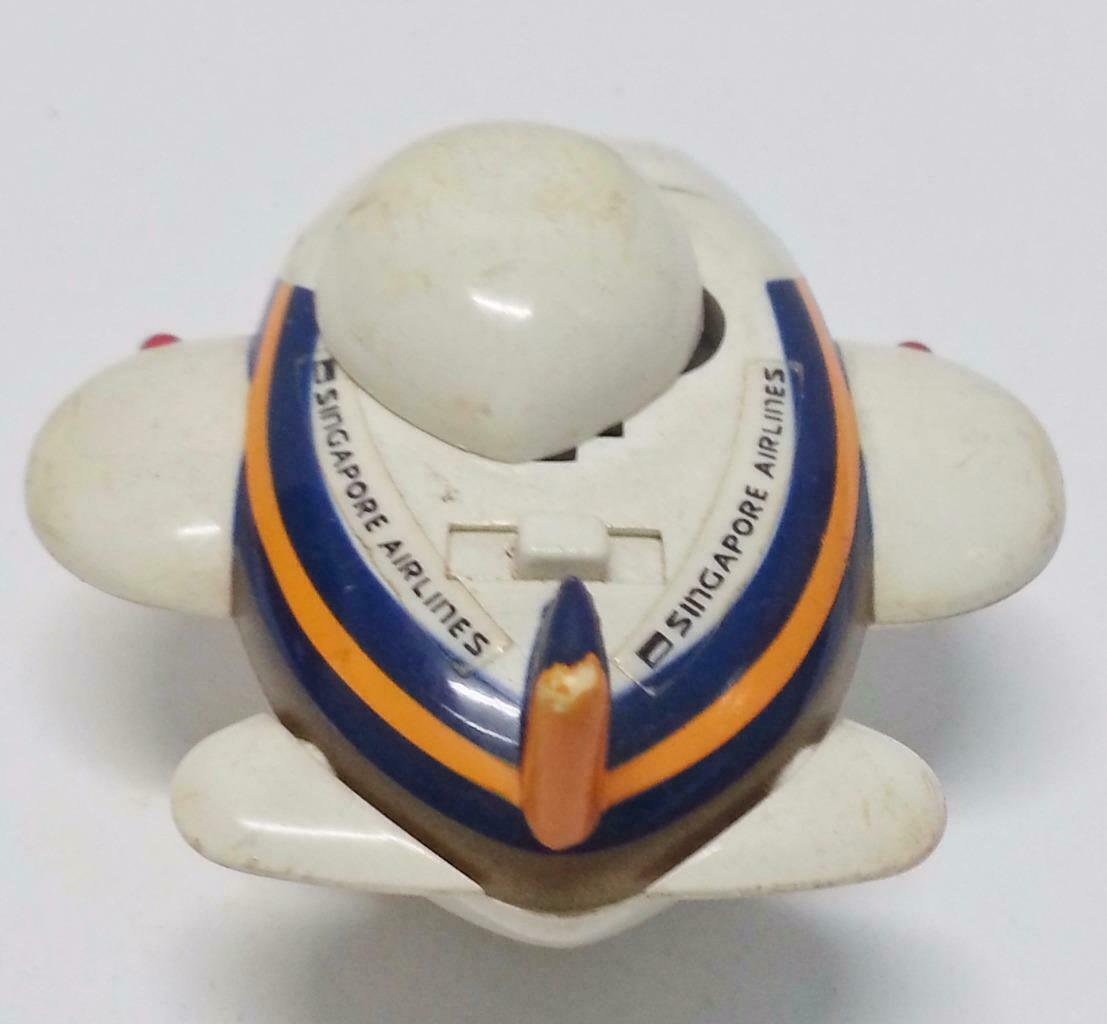 Vintage SIA Singapore Airlines Cute Mini Airplane Aeroplane Display (B208)