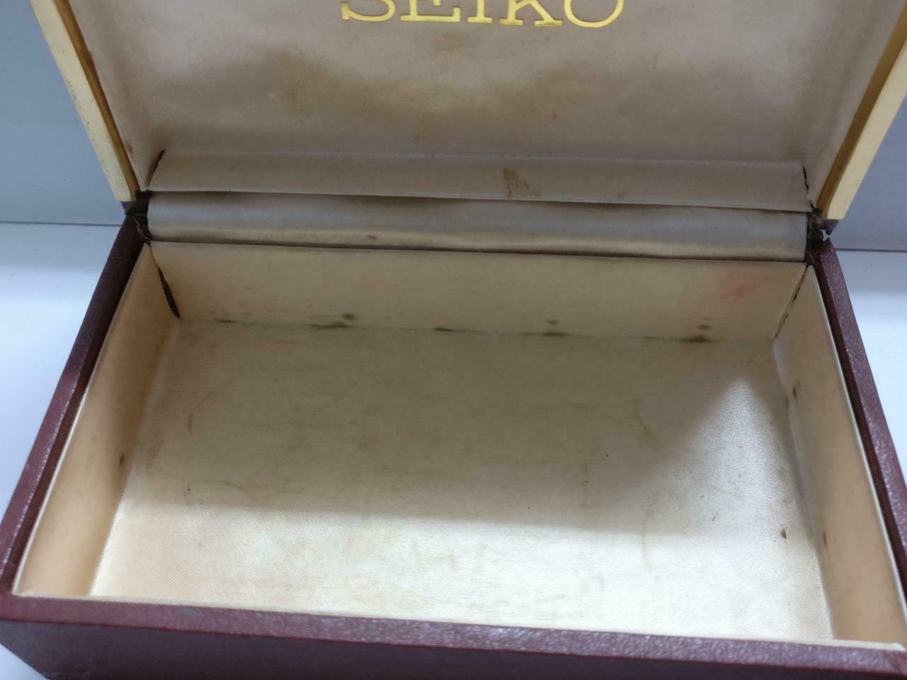 Vintage Japan Seiko Watch Rectangle Empty Box Gift Box (BX029)