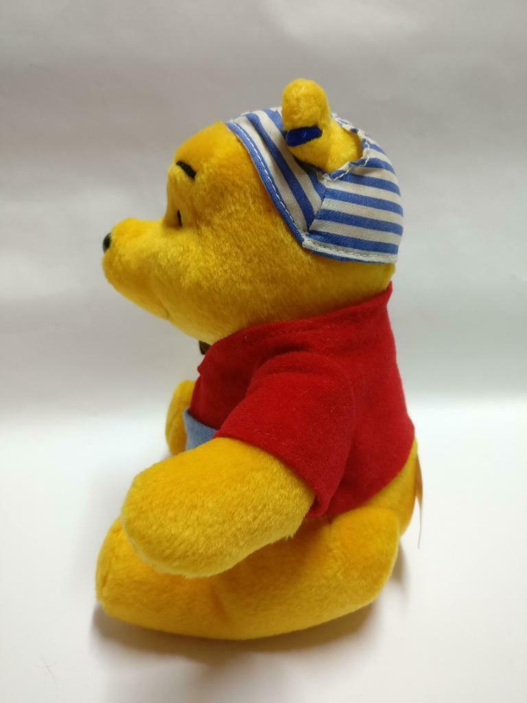 McDonald's Winnie The Pooh Pirate With Sword 7" Plush Soft Toy F/S (PTY108)