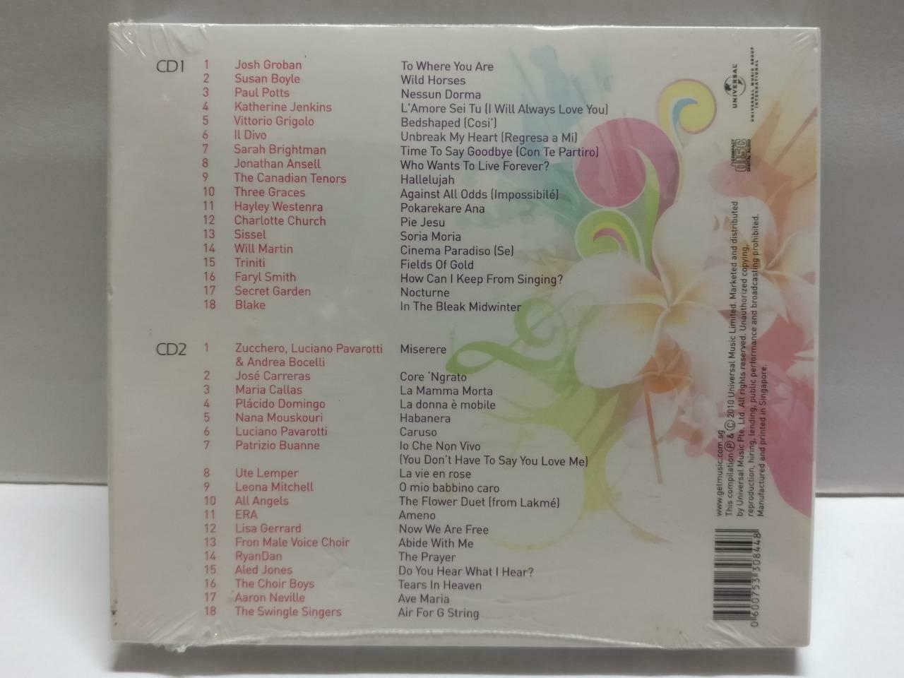 New Various Artists Susan Boyle Sarah Brightman ERA 2010 Singapore 2x CD (CD921)