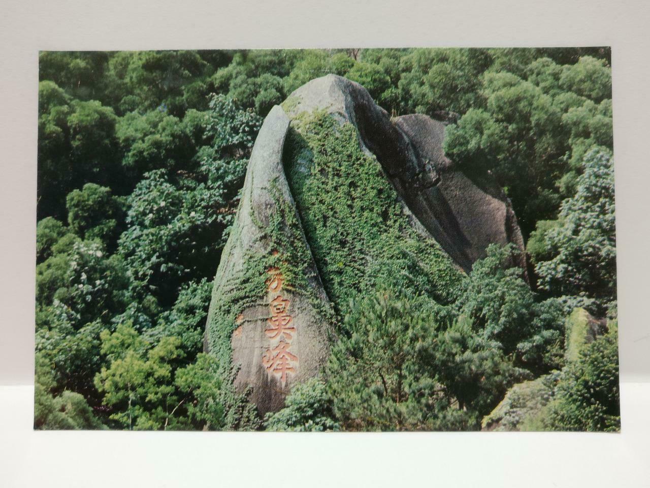 Vintage China Xiamen Proboscis Peak Elephant Nose Peak 象鼻峰 Tree Postcard (P787)