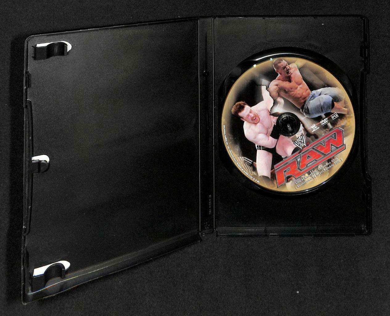 WWE RAW WWF Wrestling Jack Swagger John Cena Live Knoxville Singapore DVD A1408