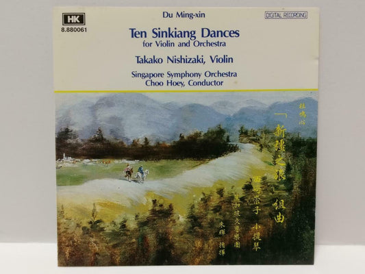 Ten Sinkiang Violin Music 新疆之旅 西崎崇子小提琴 Singapore Orchestra Rare Japan CD CDS468