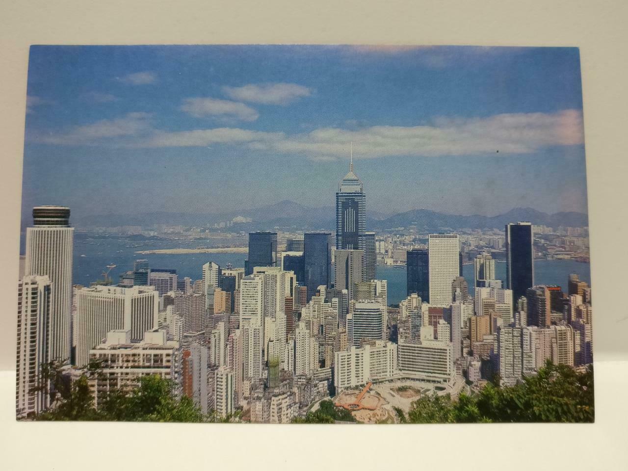 Vintage Hong Kong Beautiful Scenery Of Victoria Habour 維多利亞港 Postcard (P818)