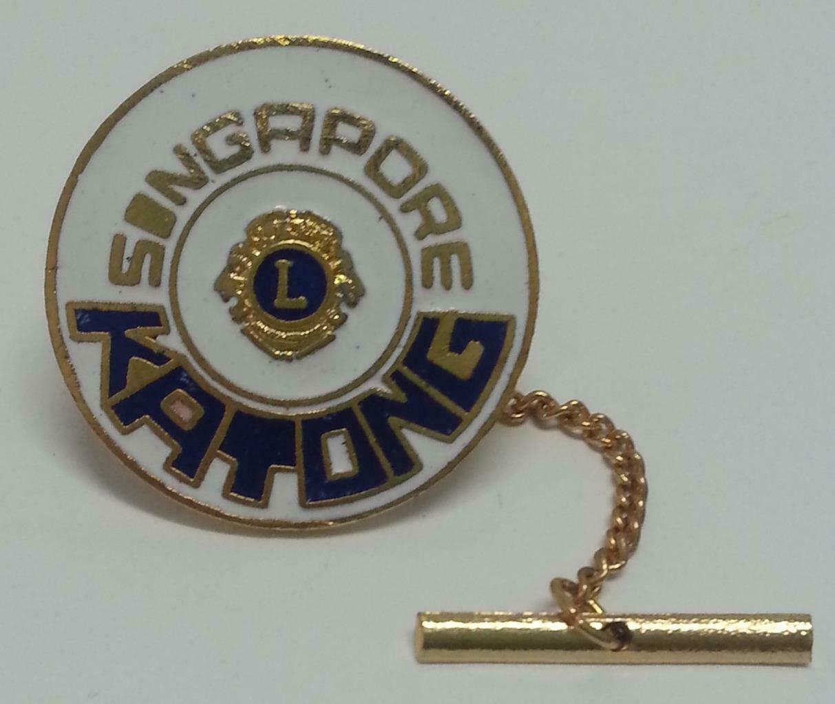 Rare Singapore Katong Lions Club Pin Badge F/S (B137)