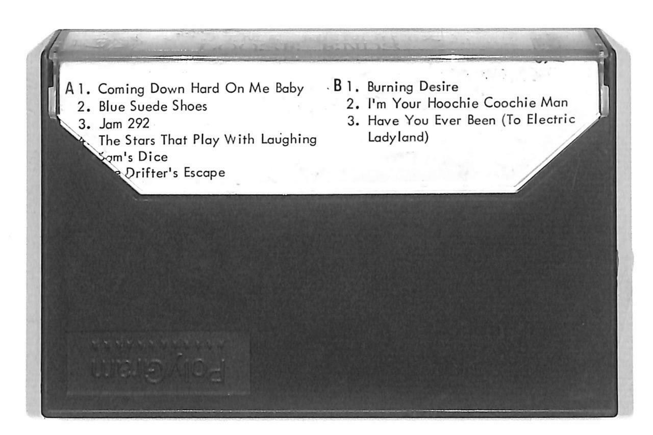 Rare Jimi Hendrix Loose Ends Blue Suede Shoes Singapore English Cassette CT958