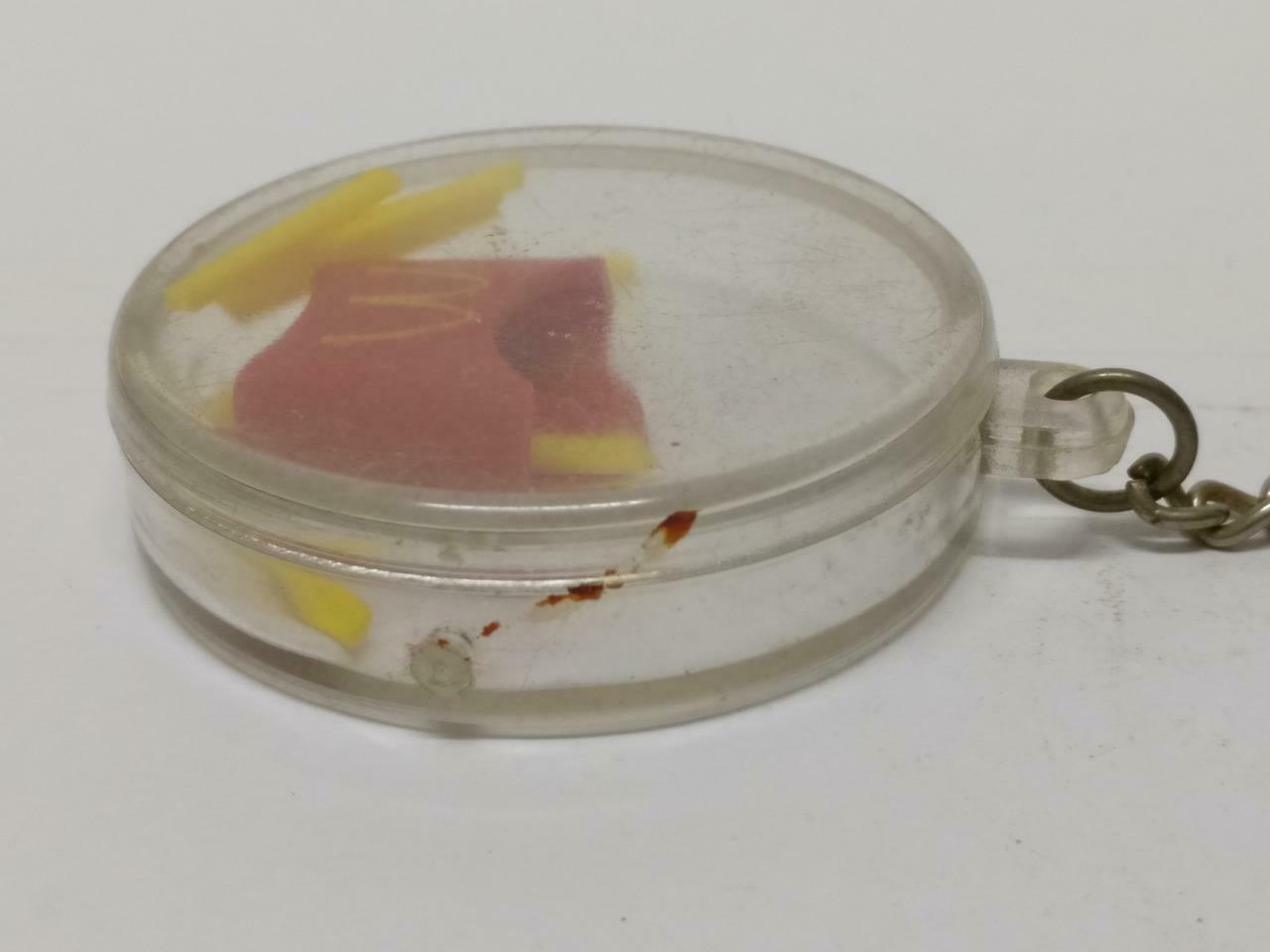 LP888 Vintage Mcdonalds French Fries Accessory Plastic Acrylic Keychain Keyring (B668)