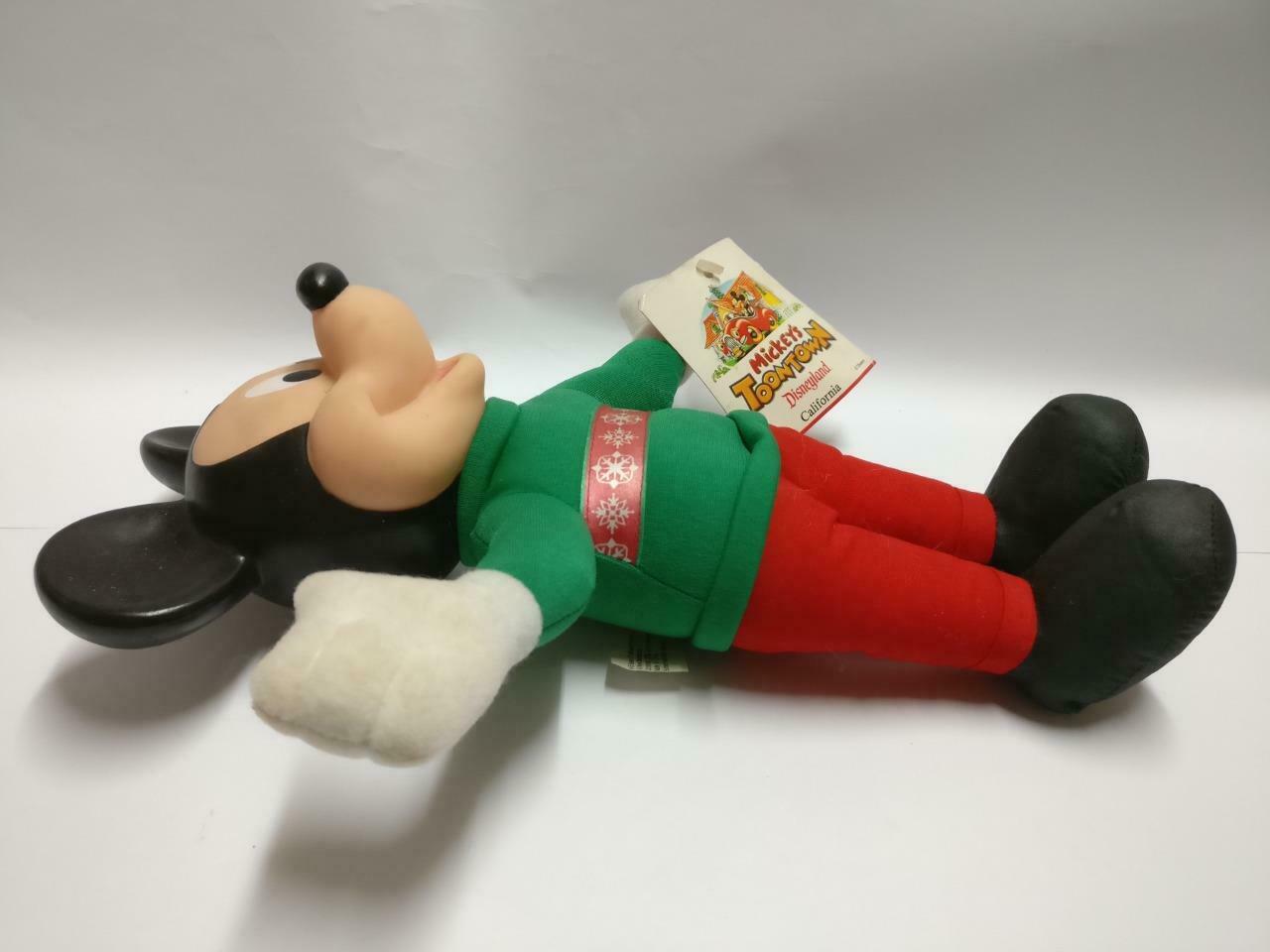 Vintage McDonald's Mickey Mouse Toontown Disneyland 10" Plush Toy F/S (PTY035)