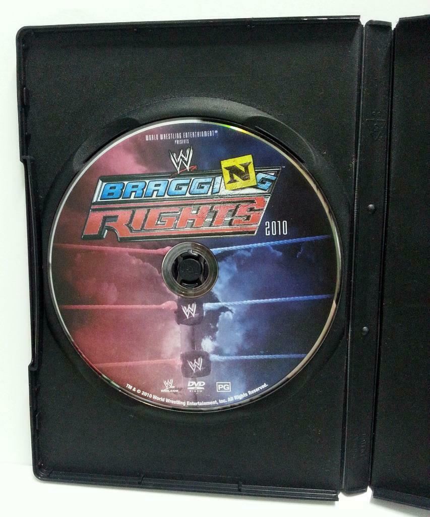 WWE WWF Wrestling CM Punk R Truth Bragging Rights 2010 Singapore DVD (A1063)