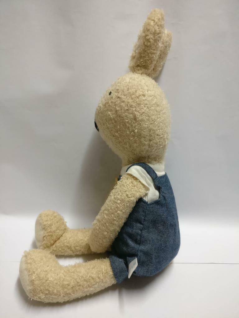 Japan Le Sucre Bunny Blue Jumper Cute Rabbit 16" Plush Soft Toy F/S (PTY077)