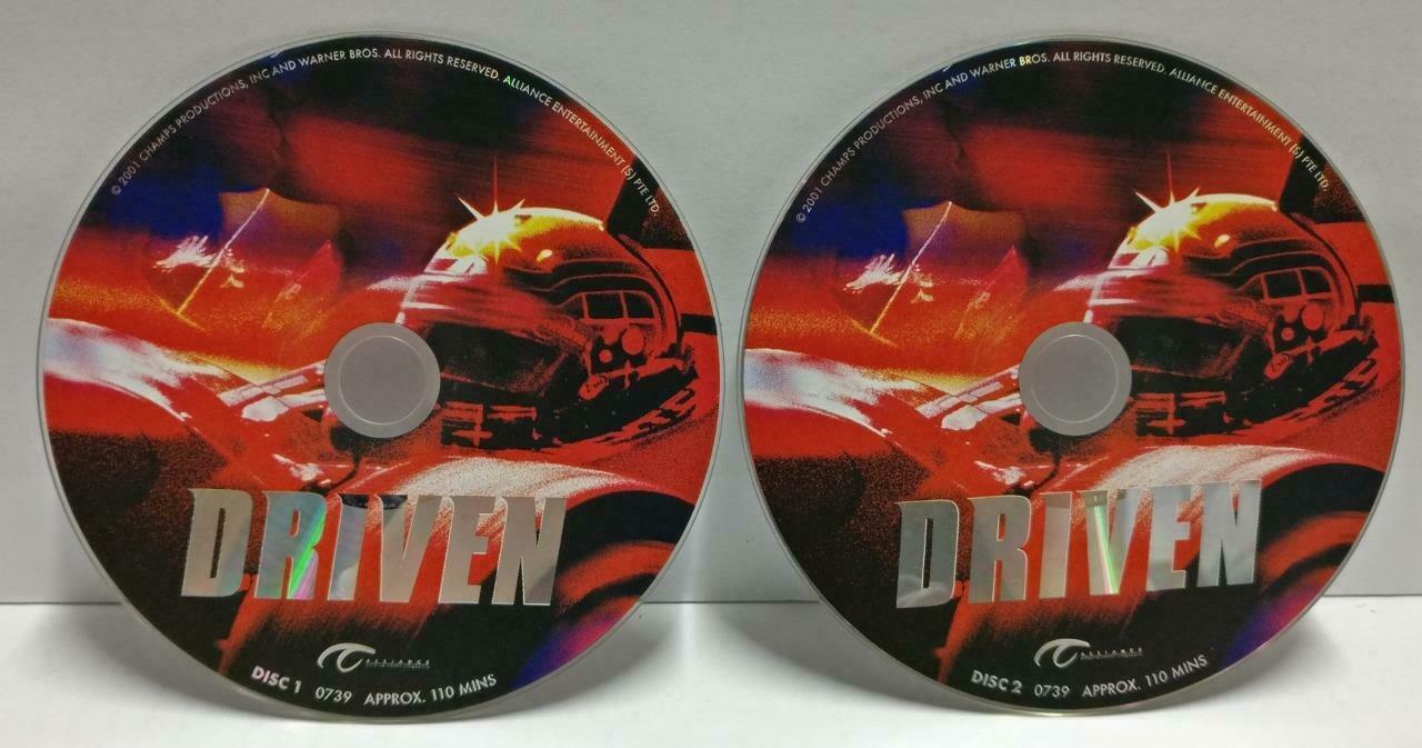 Movie Driven Sylvester Stallone Racing Rare Singapore Video 2x VCD OOP (CDS403)