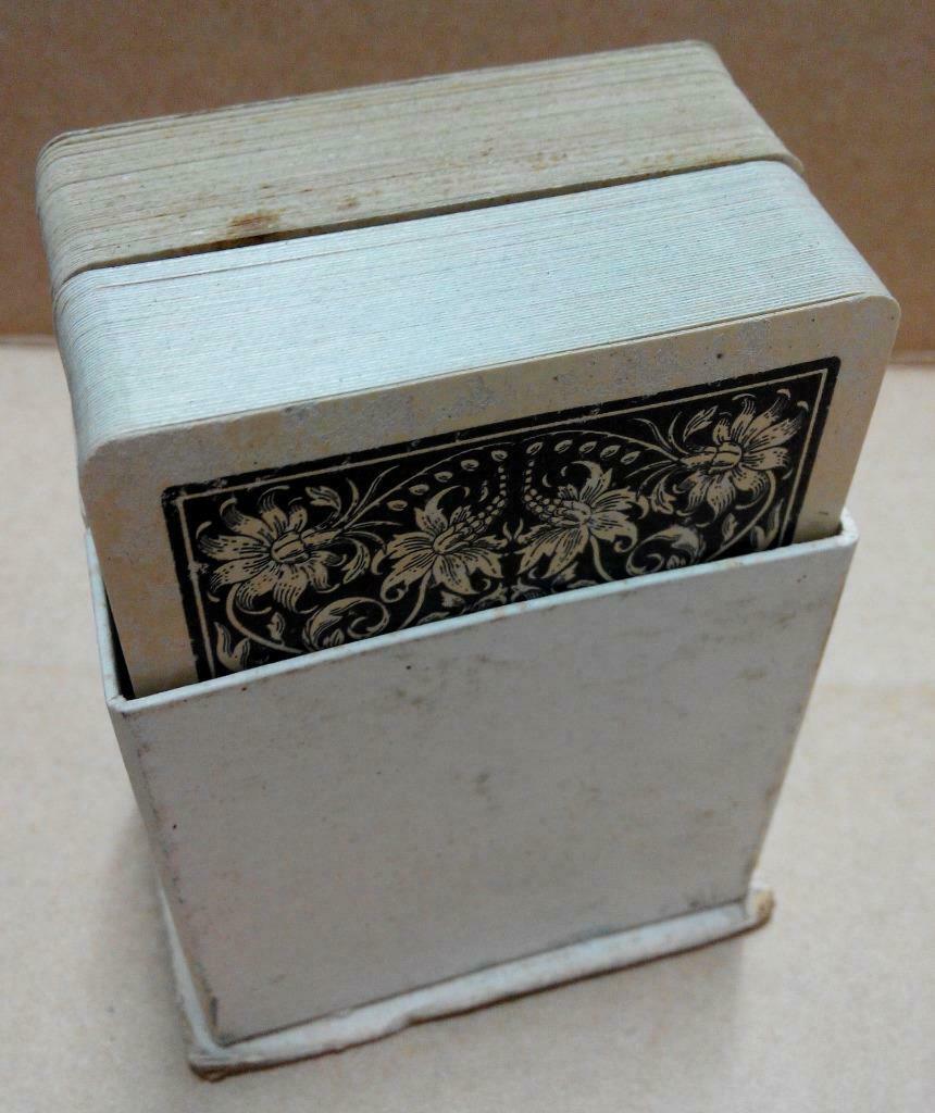 Rare Vintage 555 Elephant Brand Shanghai Poker Playing Cards Souvenir (A1277)