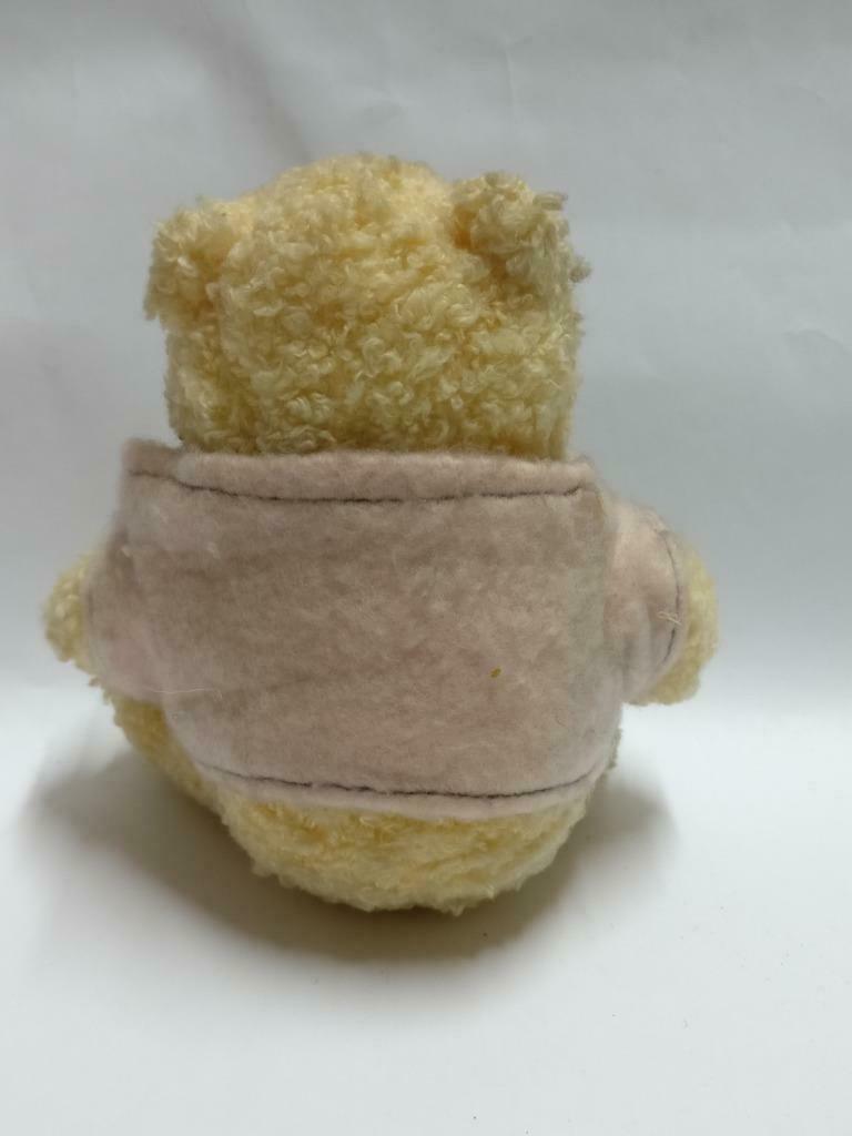 Rare Disney Winnie The Pooh Cute Class Prefect 4" Plush Soft Toy F/S (PTY124)