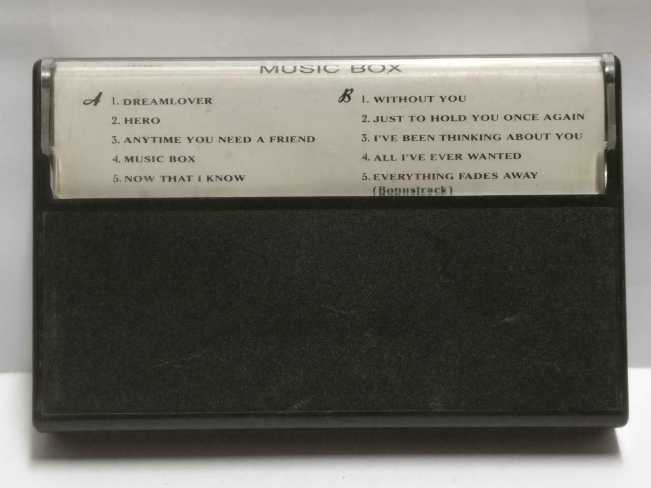 Mariah Carey Music Box 1993 Mega Rare Sony Singapore Only English Cassette CT491