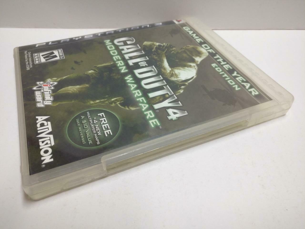 Sony PlayStation 3 PS3 Call Of Duty 4 Modern Warfare 2007 Game Disc (GA377)