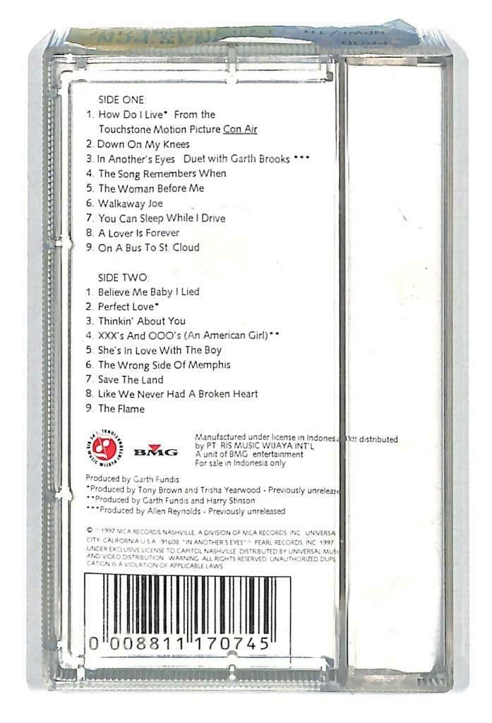 Rare Trisha Yearwood How Do I Live 1997 Indonesia English Cassette CT951
