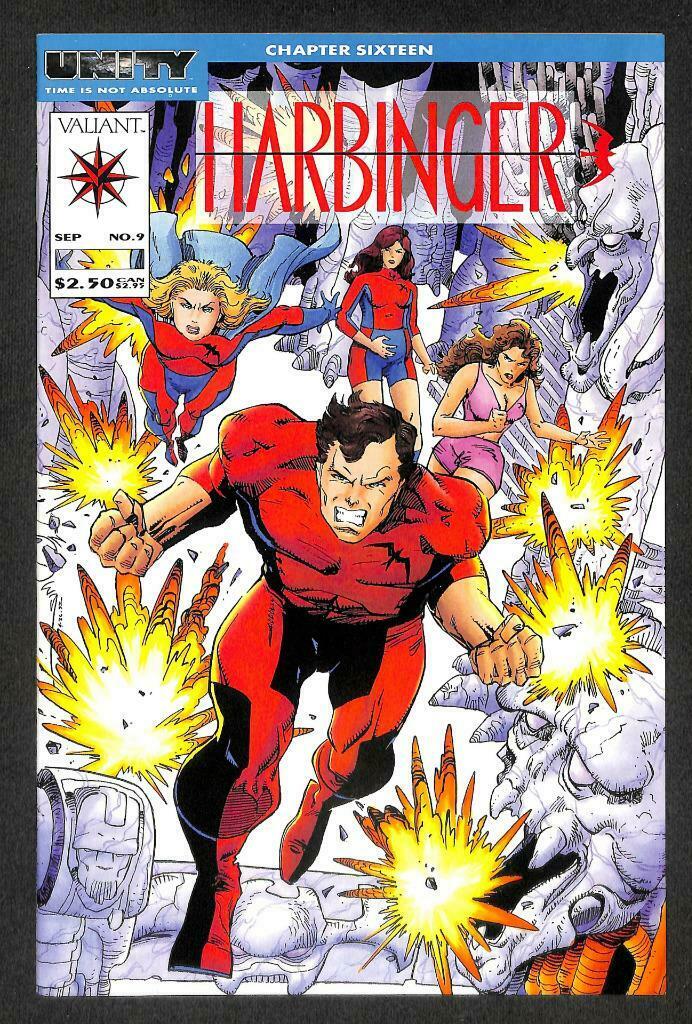 Valiant UNITY Harbinger Sept No. 9 Ch 16 Animation Cartoon Comic Book (A1754)