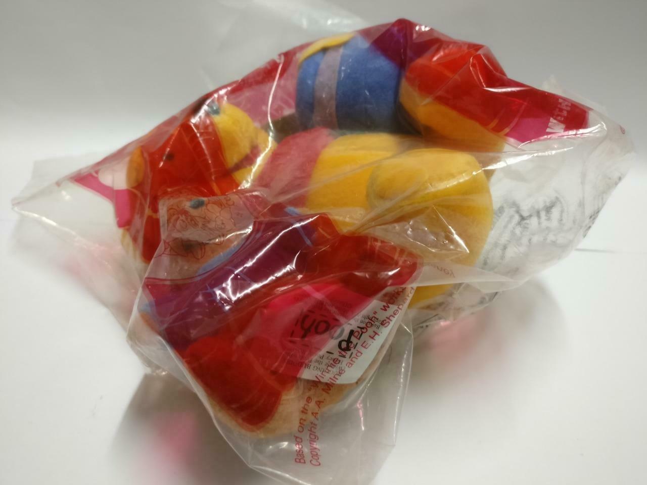 Sealed McDonald's Pooh & Roo Hugging Buddies 6" Plush Soft Toy F/S (PTY031)