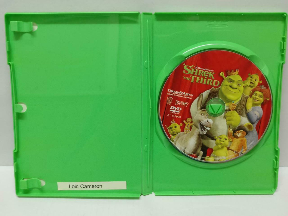 LK888 Cartoon Movie Shrek The Third 2007 Rare Singapore DVD (DVD010)