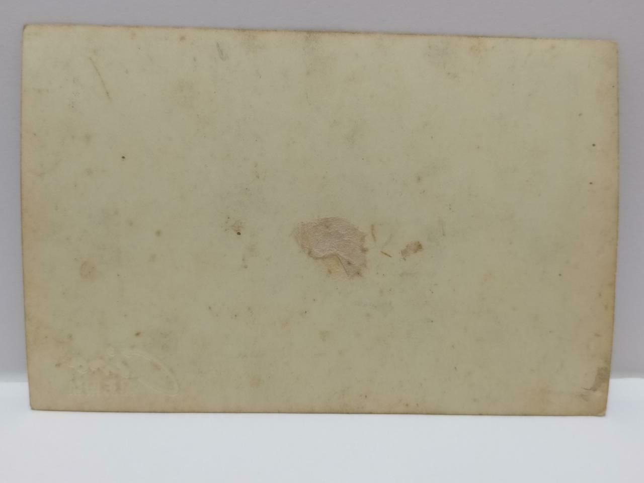 1960's Vintage Overseas Chinese Wedding Couple Portrait Studio B&W Photo (P554)