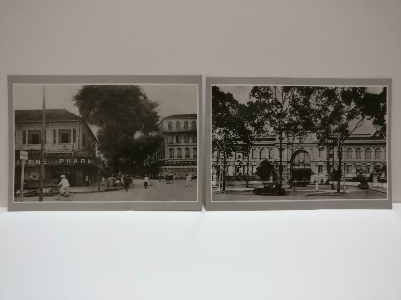 LUCKYPIGEON888 Vietnam Ancient Old Saigon Buildings Postcard Set Of 10 (E0486)