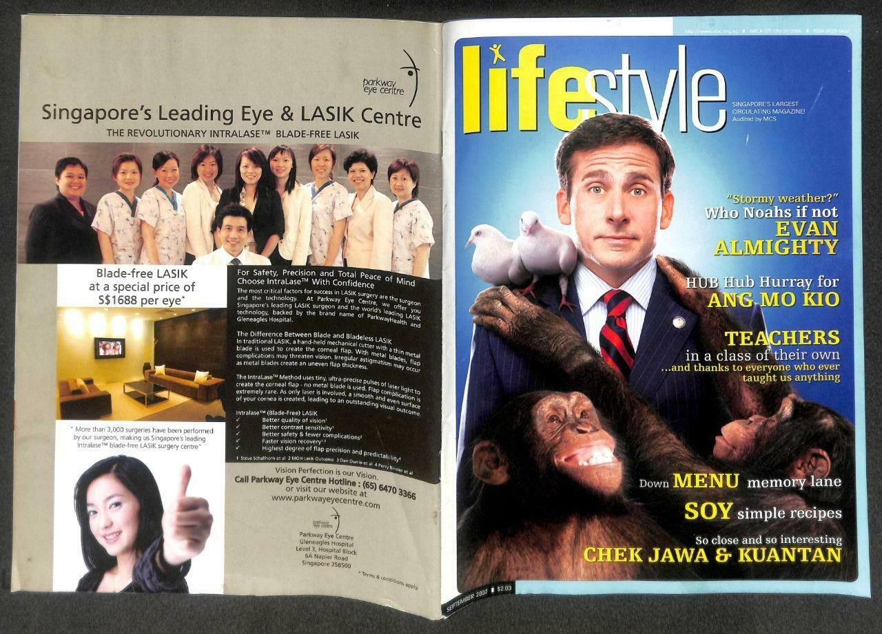 Singapore Lifestyle Magazine 2006 Steve Carell Rihanna Beyoncé F/S M123 E