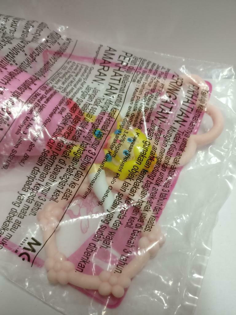 Sealed McDonald's Nintendo Super Mario Peach Hoop 2019 Malaysia Toy F/S PTY173