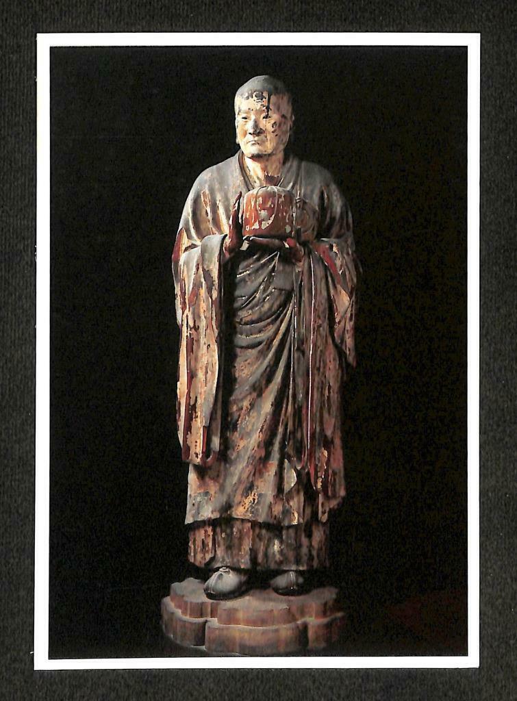 LUCKYPIGEON Japan Unkei Mujaku Sculpture Kōfukuji Temple Postcard (C1580)