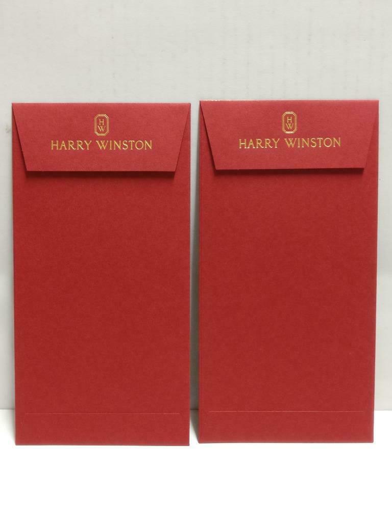 Rare Chinese New Year Red Packets Harry Winston Pocket Envelope - 2pcs (AC357)