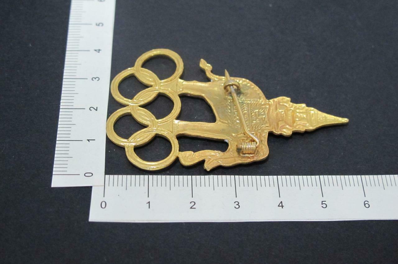 Rare National Olympic Committee of Thailand Elephant Pin Badge (A116)