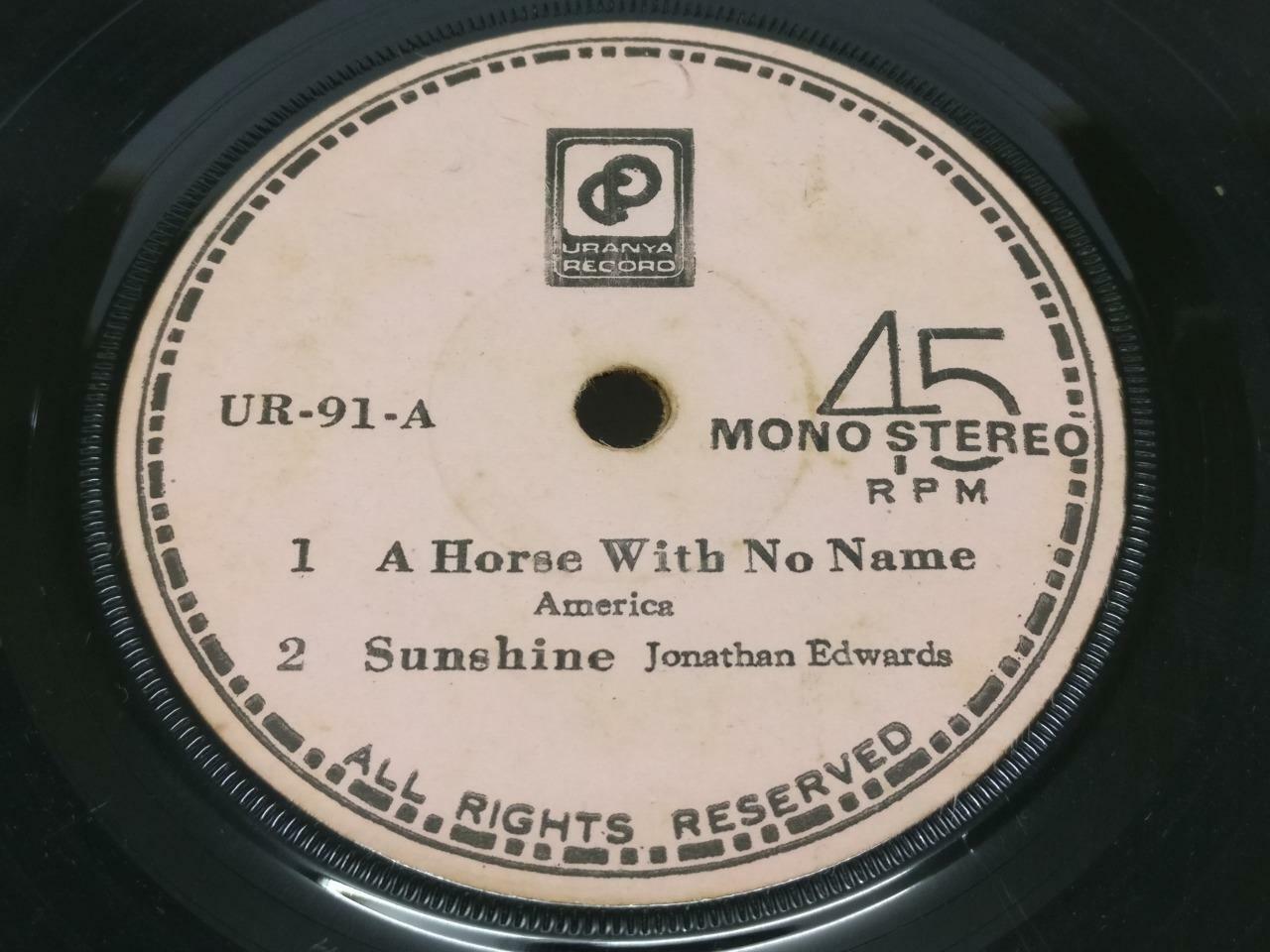 America Christie Paul Simon Rare Singapore Cover Label 7" EP (EP022)