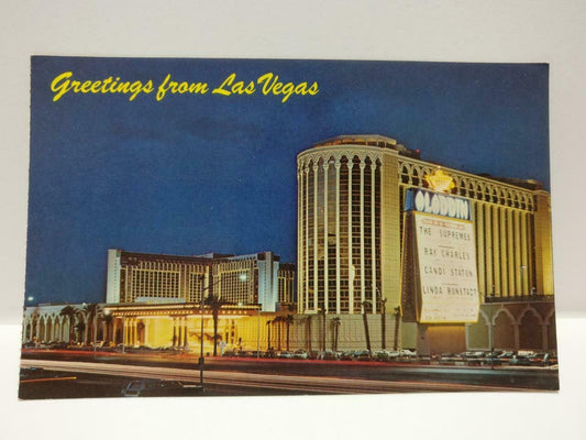 VTG The Aladdin Hotel & Casino MGM Grand Hotel Nevada Color USA Postcard (P635)