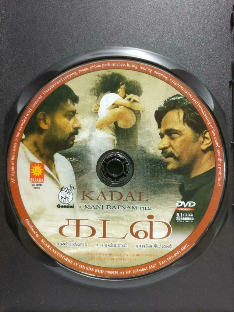 India Bollywood Tamil Movie Kadal Gautham Karthik 2013 Malaysia DVD CD1032