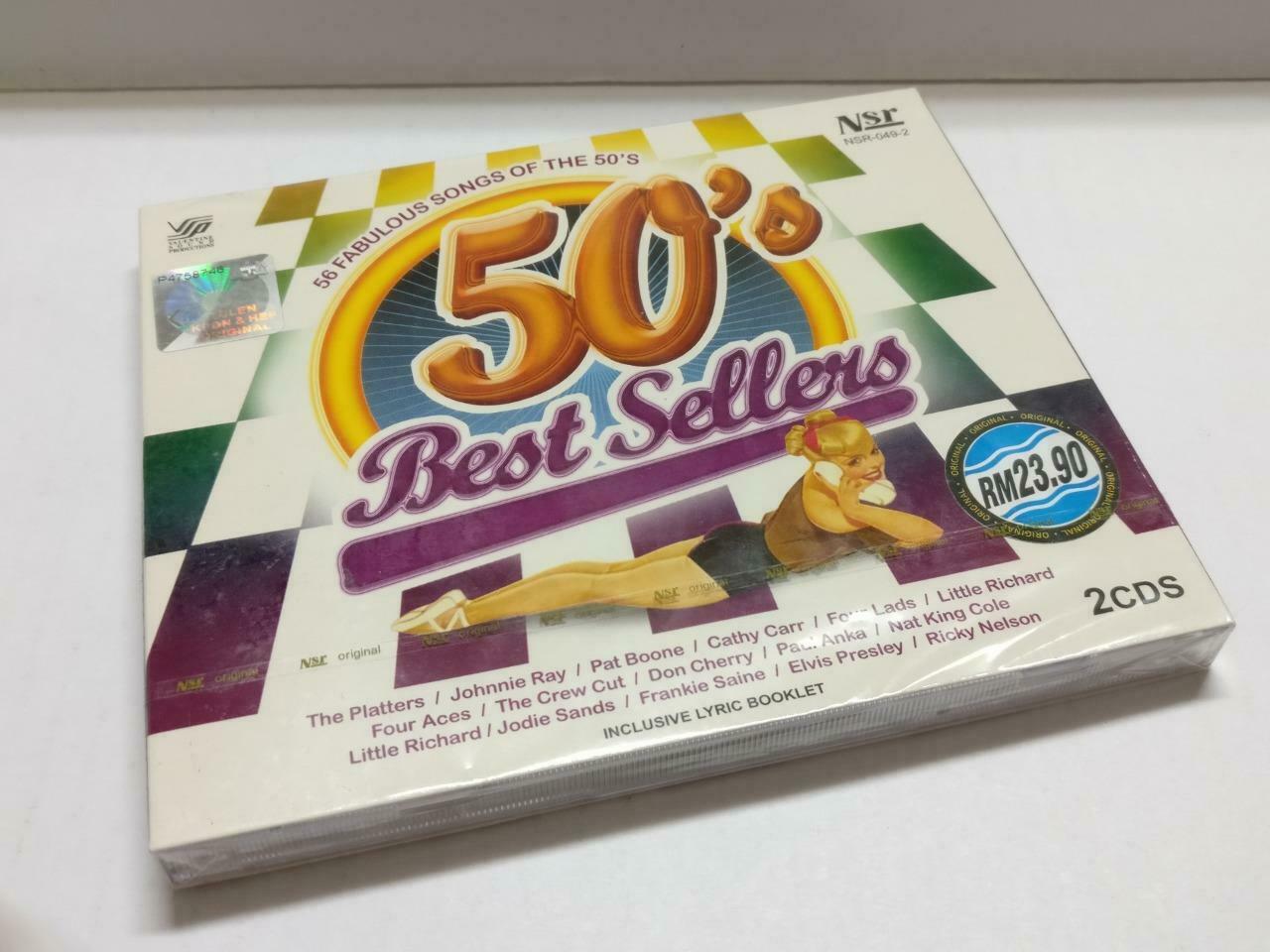 Sealed Various Artists Pat Boone Elvis Presley 2010 Rare Malaysia 2x CD (CD901)