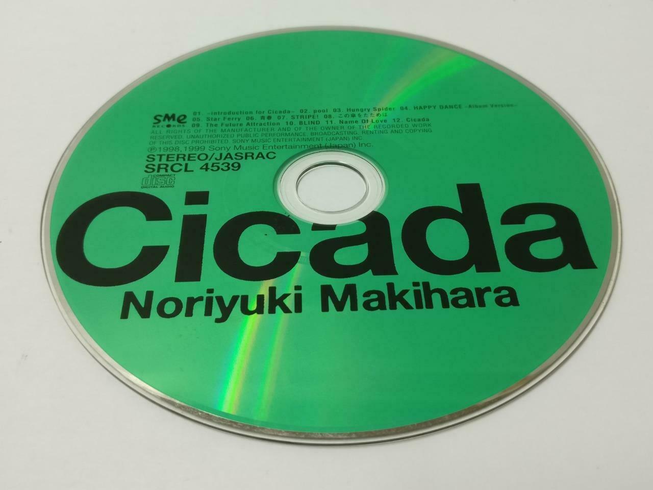 Japan Japanese Noriyuki Makihara Cicada 1999 Rare MIni CD 2x CD CDS516