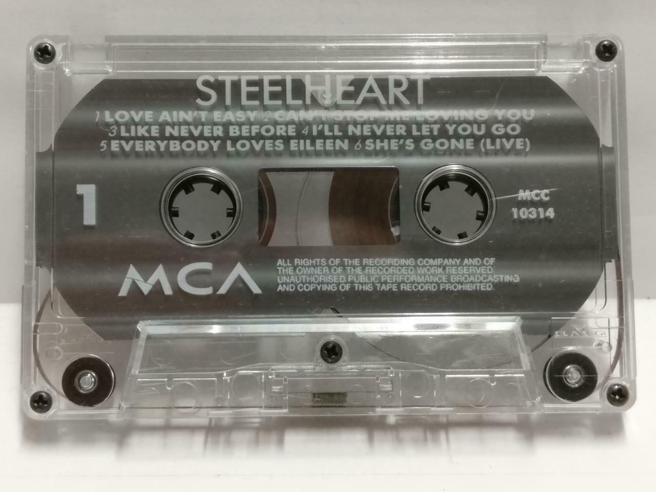 Steelheart Love Ain't Easy Sheila Mega Rare Malaysia English Cassette CT476