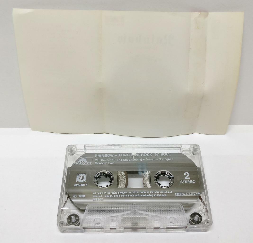 Rainbow Long Live Rock 'n' Roll Rare Singapore Cassette (CT176)