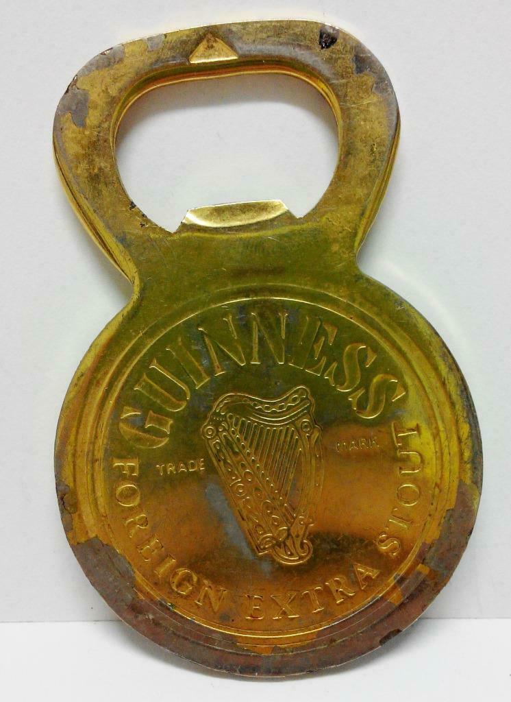 Vintage Guinness Foreign Extra Stout Beer Bottle Opener F/S (B359)