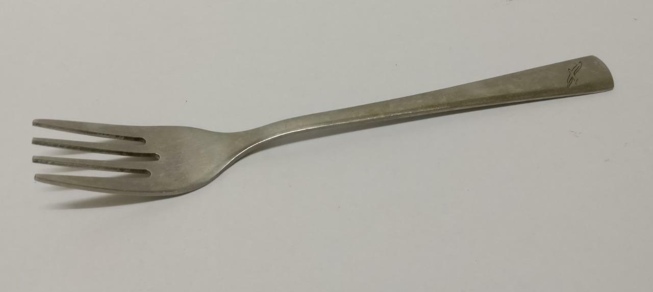 Rare Singapore Airlines SIA Silk Air Stainless Steel Fork F/S  (A2121)