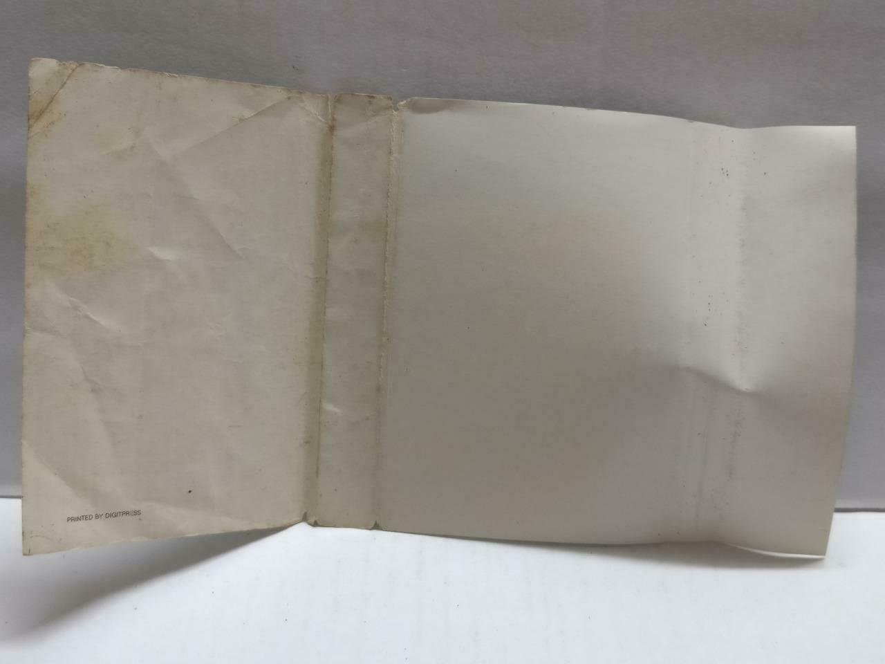 Jeff Chang 張信哲 张信哲 忧郁 卡帶 磁帶 1989 Rare Singapore Chinese Cassette Lyrics CT849